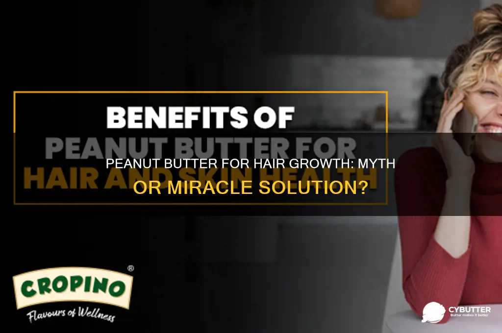 is peanut butter good for hair growth