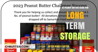 Peanut Butter: A Reliable Long-Term Storage Food Option?