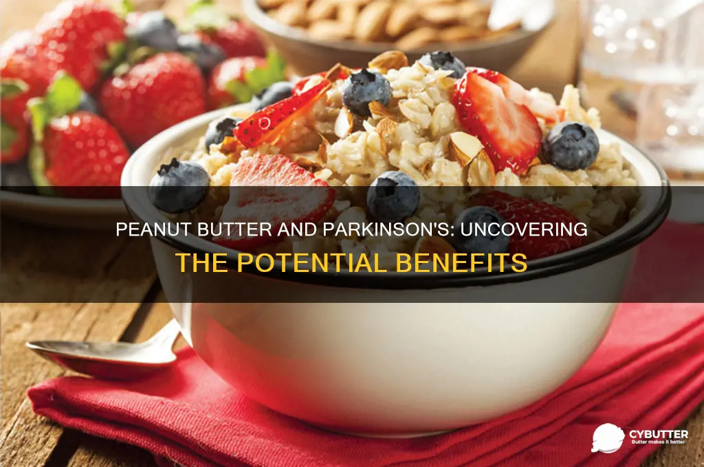 is peanut butter good for parkinson