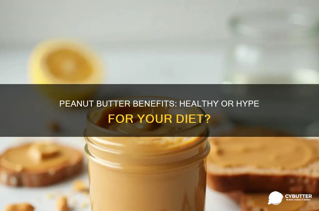 is peanut butter good for people