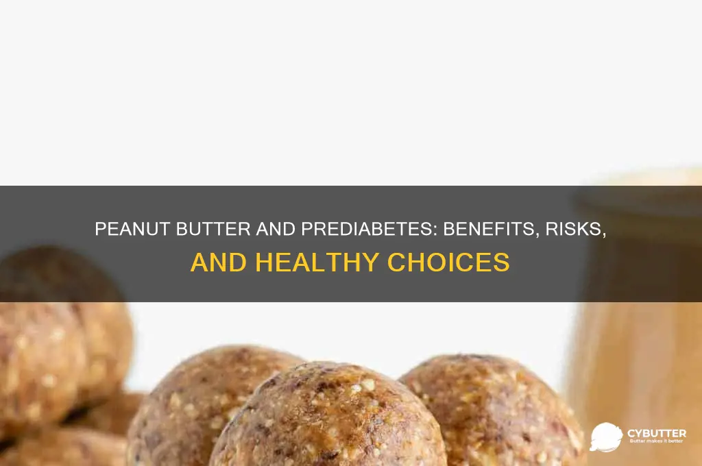 is peanut butter good for pre diabetes