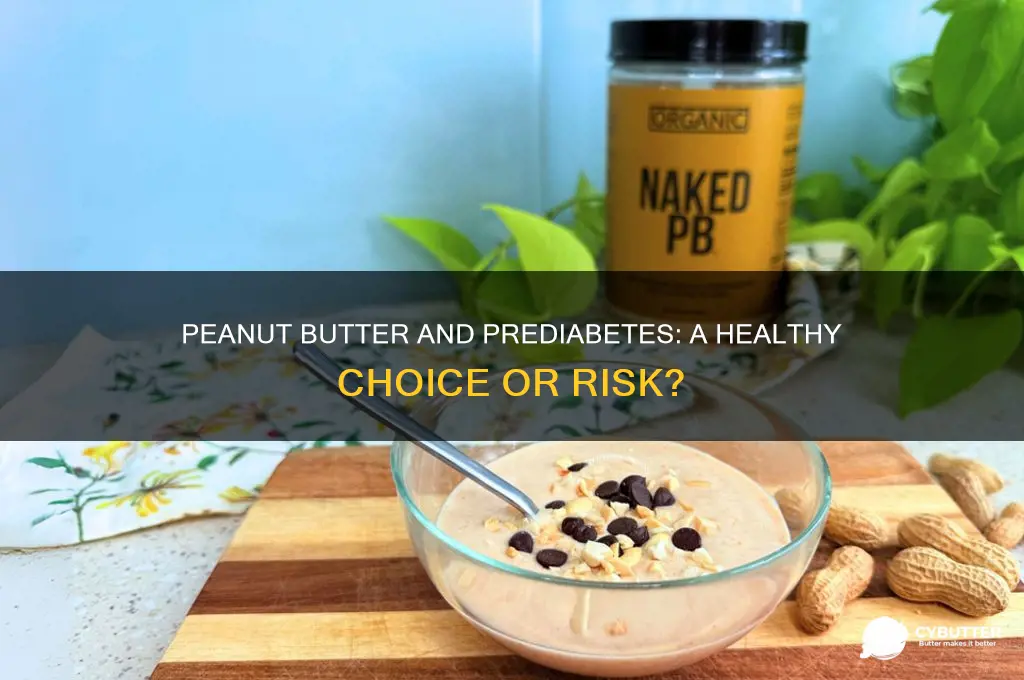 is peanut butter good for prediabetes