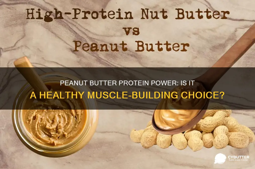 is peanut butter good for protien