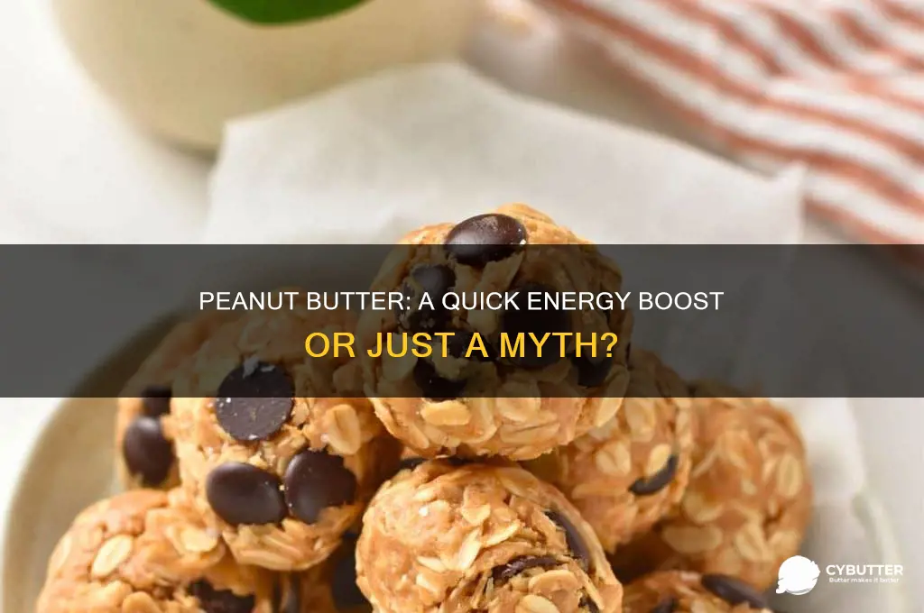 is peanut butter good for quick energy