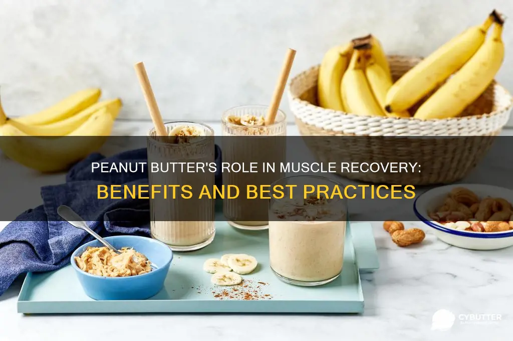 is peanut butter good for recovery