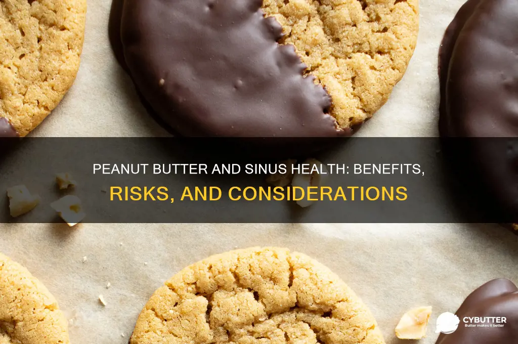 is peanut butter good for sinus