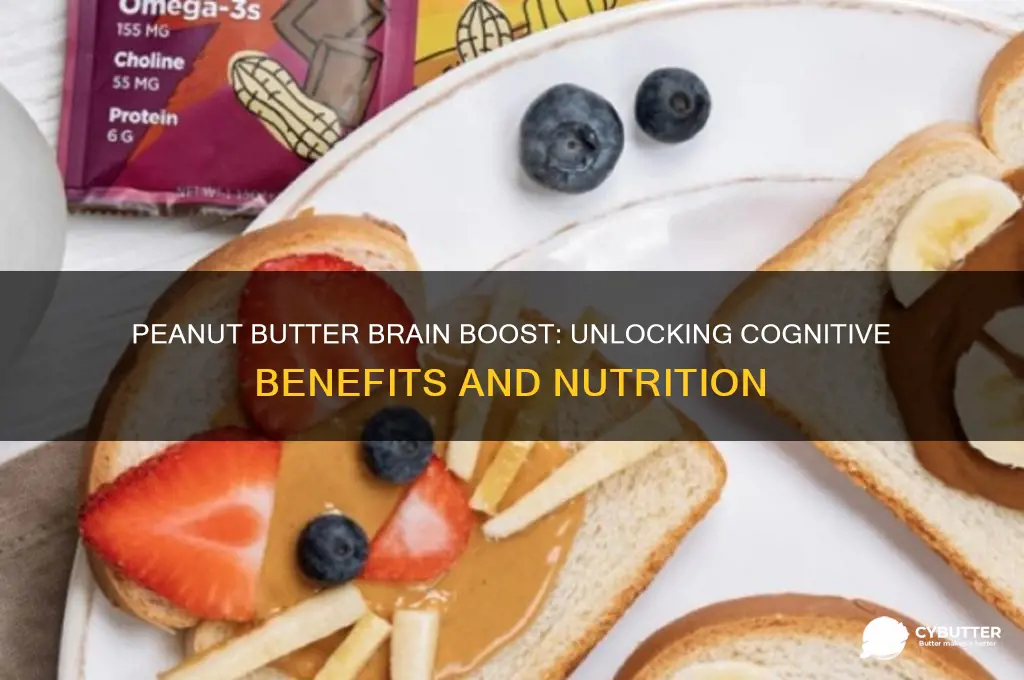 is peanut butter good for the brain