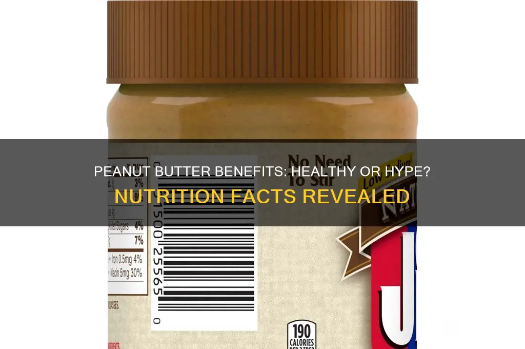 is peanut butter good for u