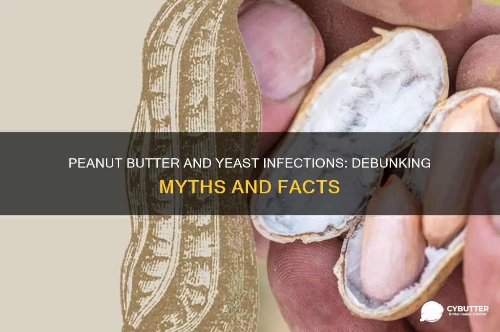 is peanut butter good for yeast infection