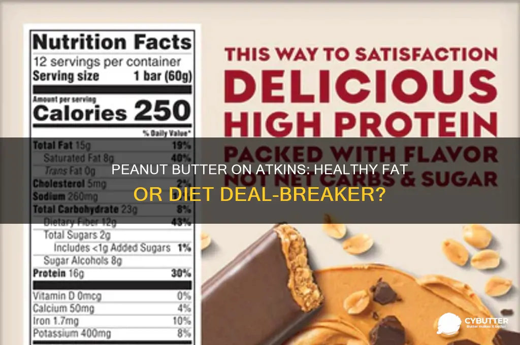 is peanut butter good for you on a atkins diet