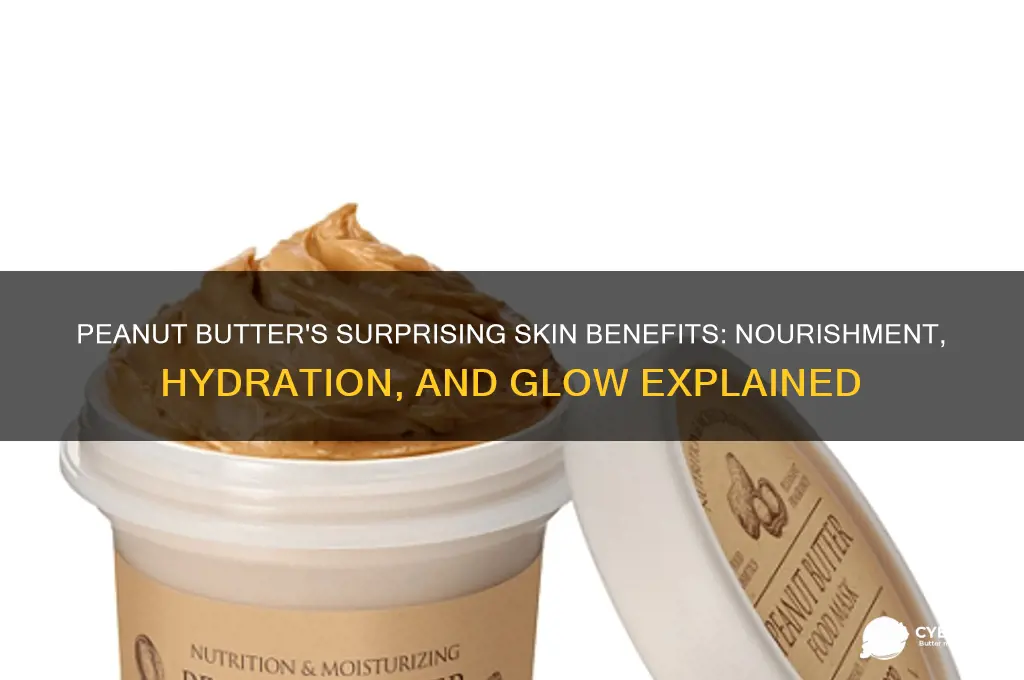 is peanut butter good for your skin
