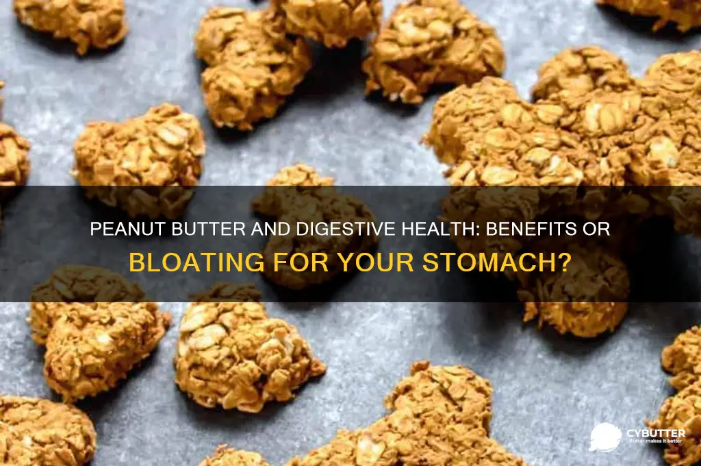 is peanut butter good for your stomach