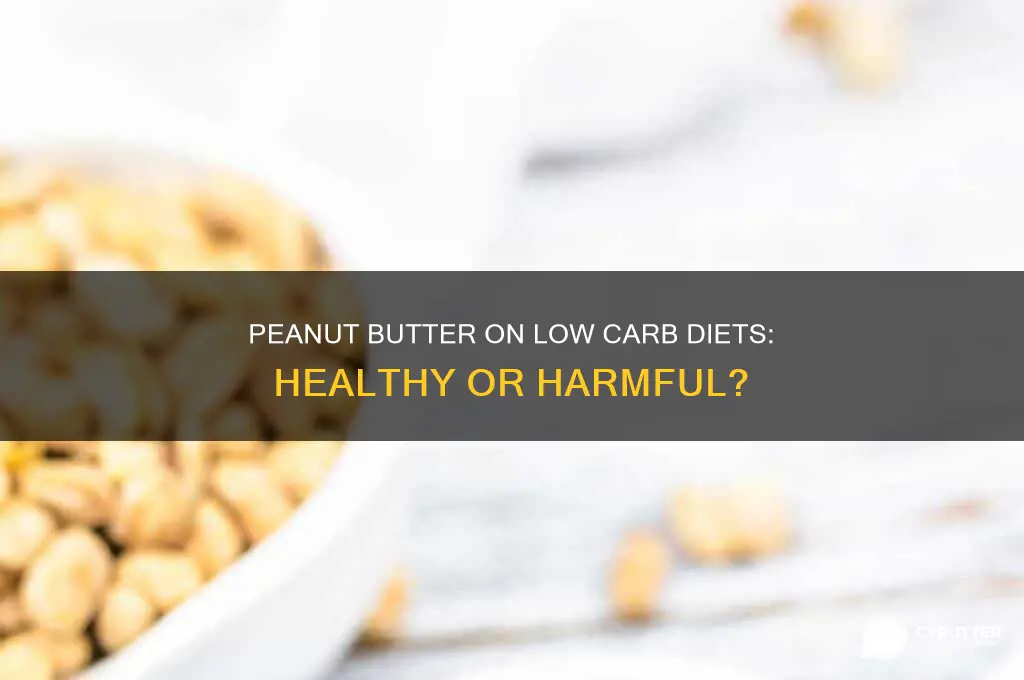 is peanut butter good on a low carb diet
