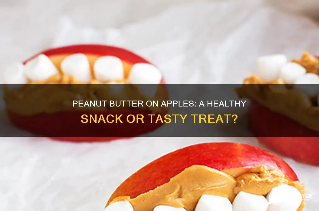 is peanut butter good on apples