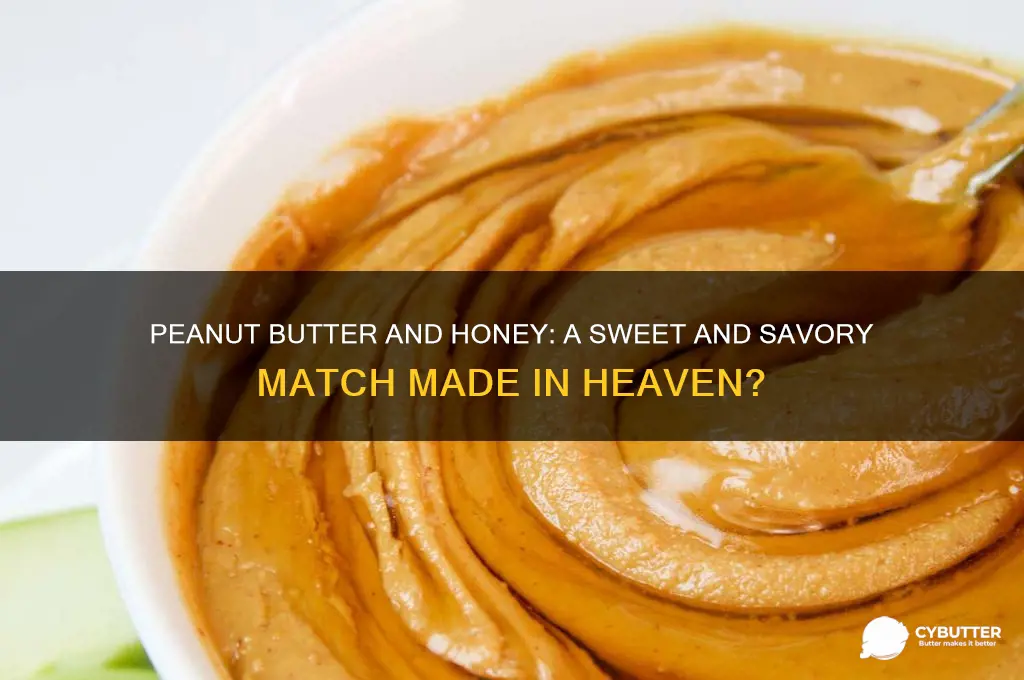 is peanut butter good with honey
