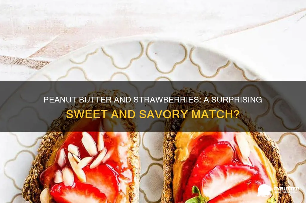 is peanut butter good with strawberries
