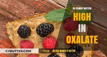 The Oxalate Content in Peanut Butter: A Nutritional Insight