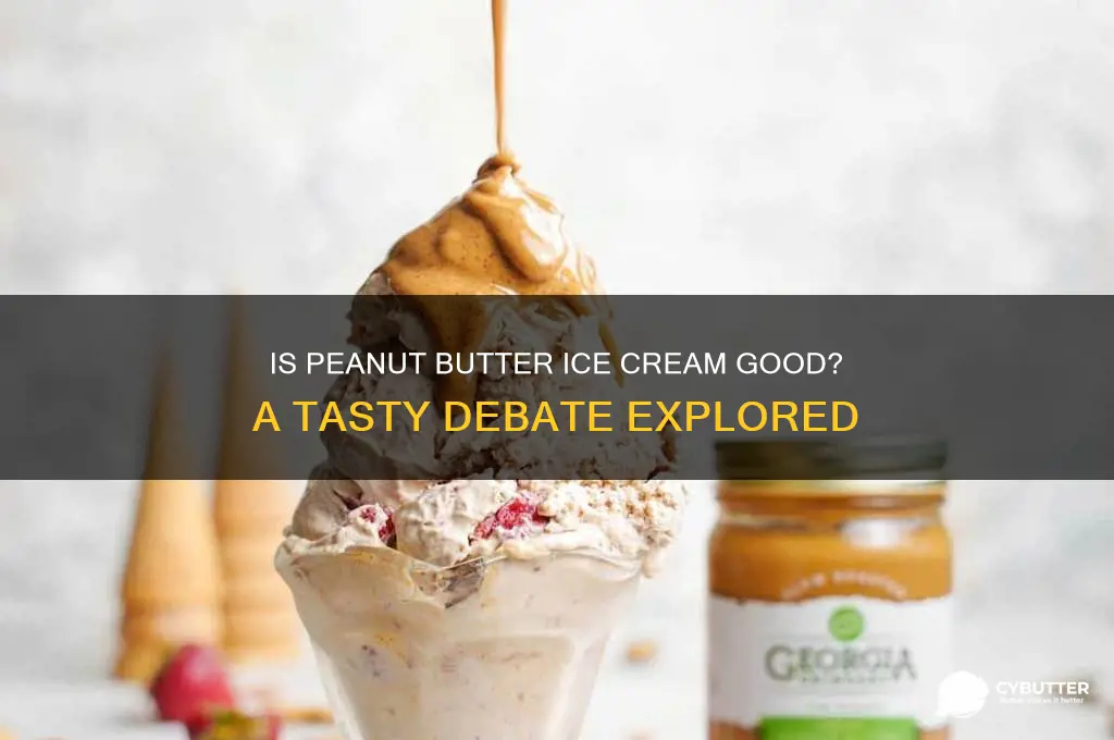 is peanut butter ice cream good
