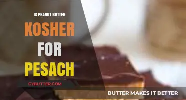 Exploring the Kosher Status of Peanut Butter for Pesach
