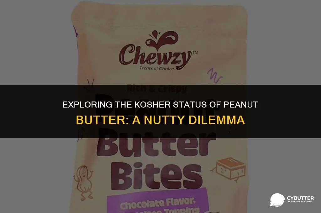is peanut butter kosher