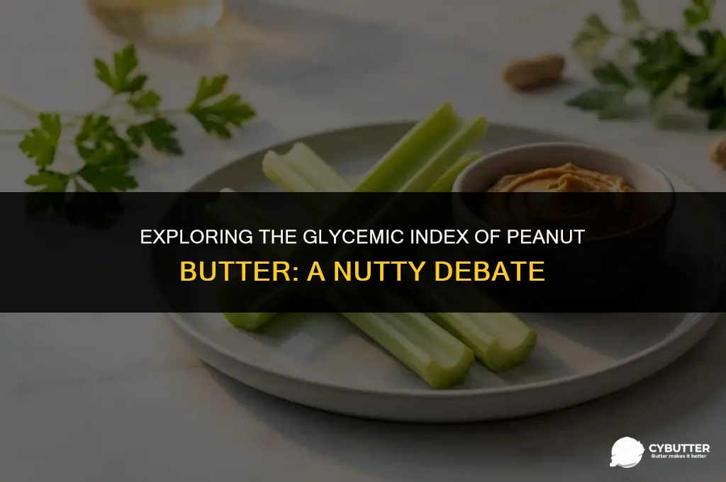 is peanut butter low gi