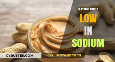 Peanut Butter's Sodium Content: A Nutritious Choice?