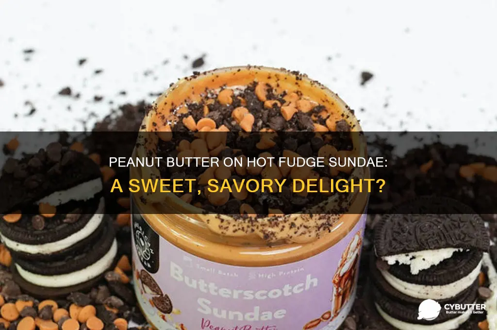 is peanut butter on a hot fudge sundae good