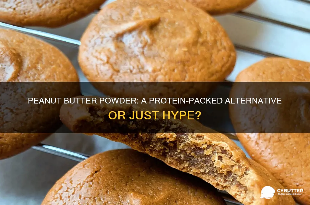 is peanut butter powder a good source of protein