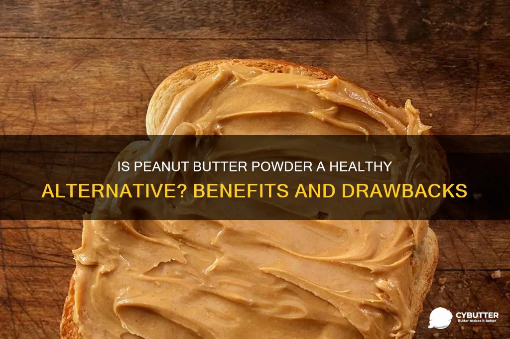 is peanut butter powder good