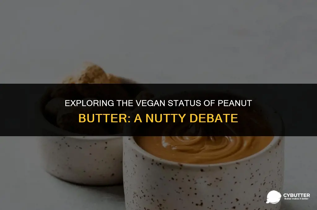 is peanut butter vegan food
