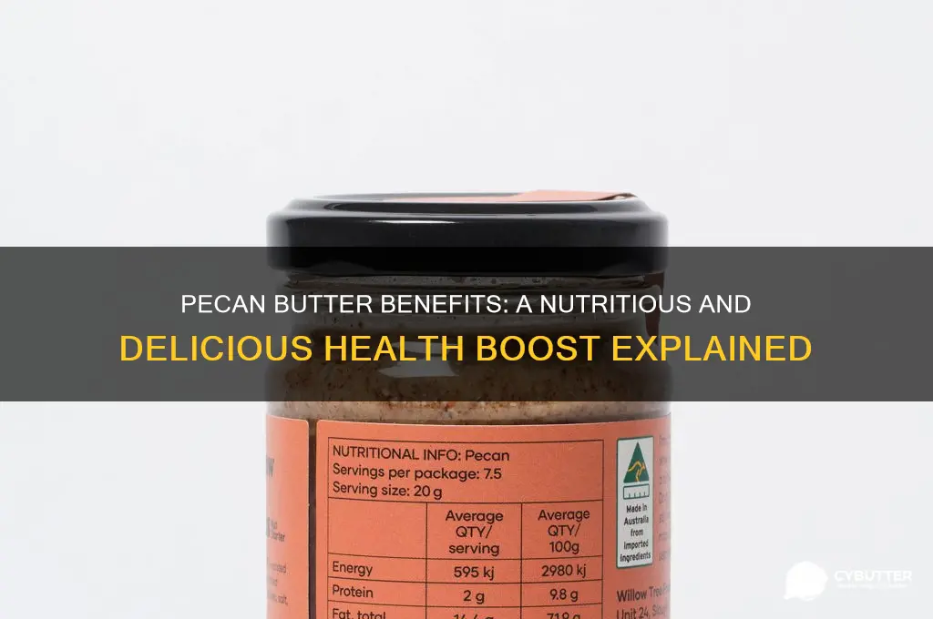 is pecan butter good for you