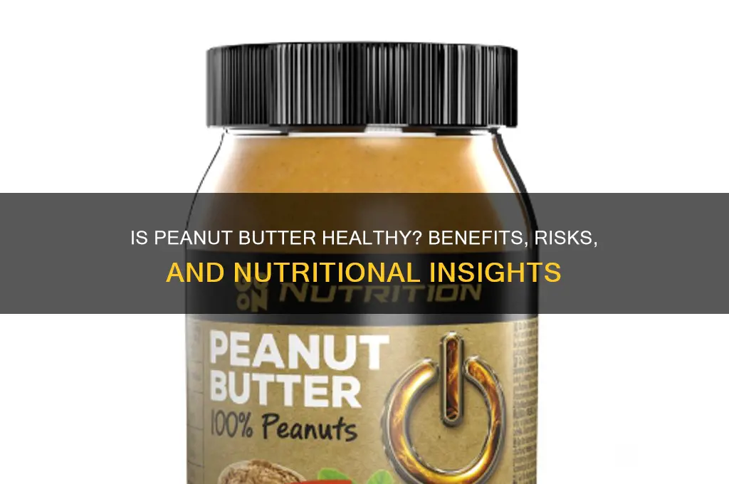 is pennut butter good for ypu