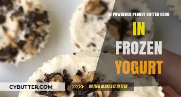 Powdered Peanut Butter in Frozen Yogurt: A Healthy, Tasty Twist?