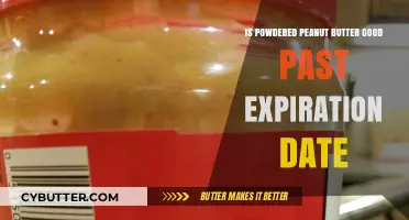 Is Powdered Peanut Butter Safe After Expiration Date?