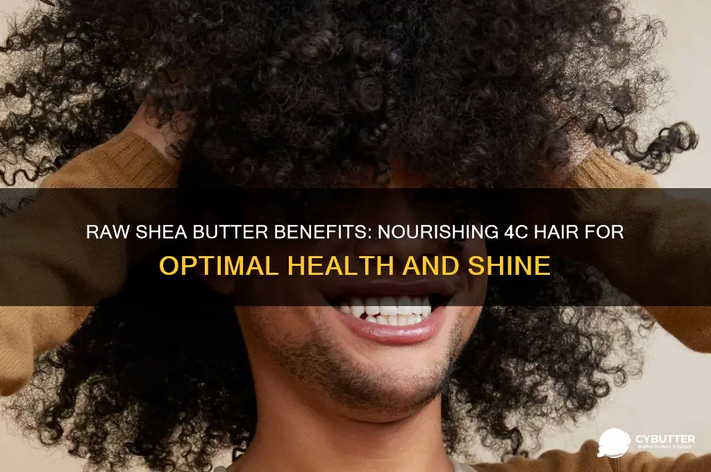 is raw shea butter good for 4c hair