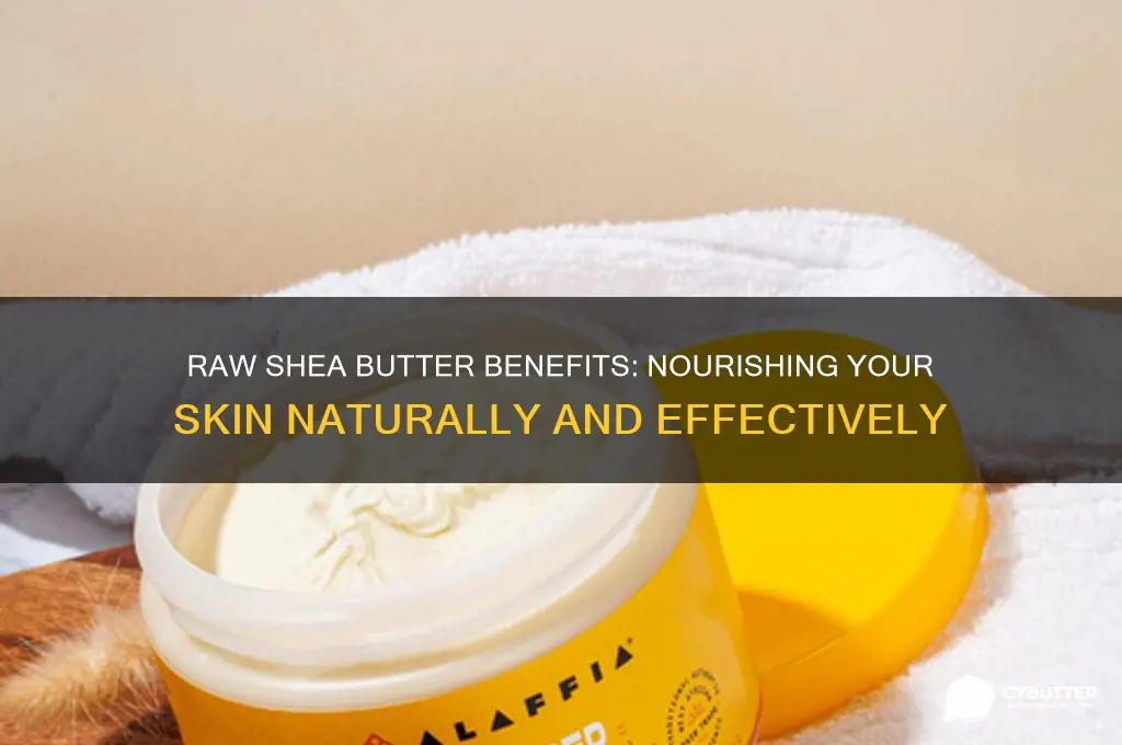 is raw shea butter good for skin
