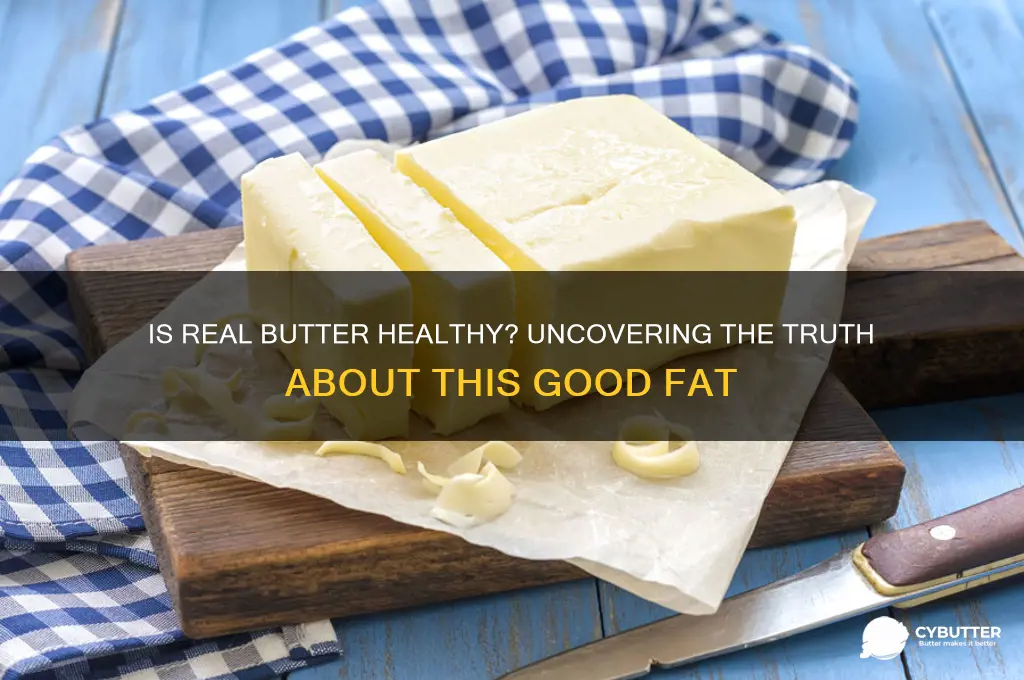 is real butter a good fat