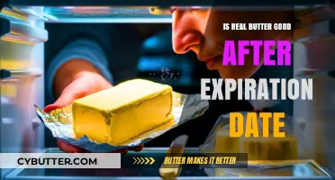 Is Expired Real Butter Safe to Eat? Expert Insights