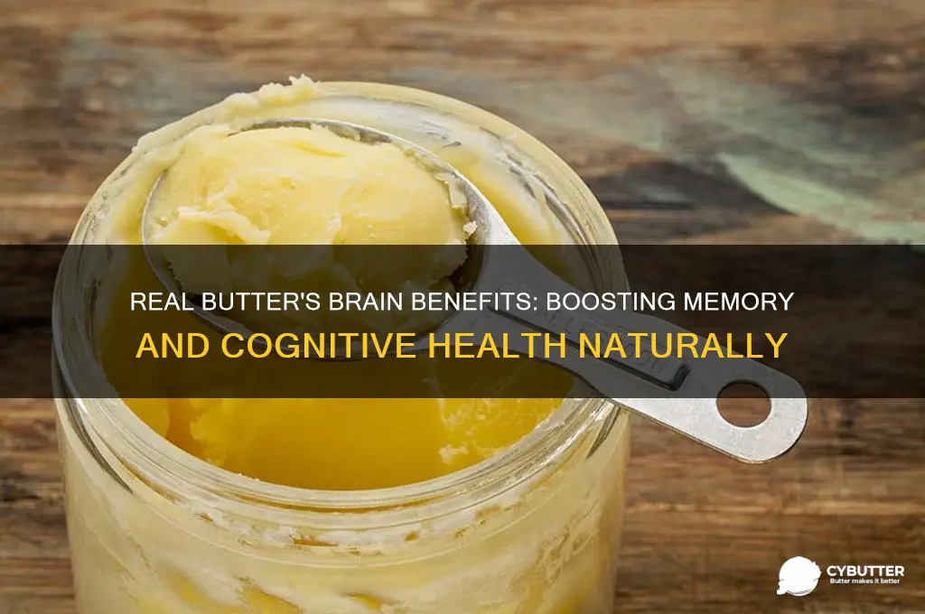 is real butter good for memory