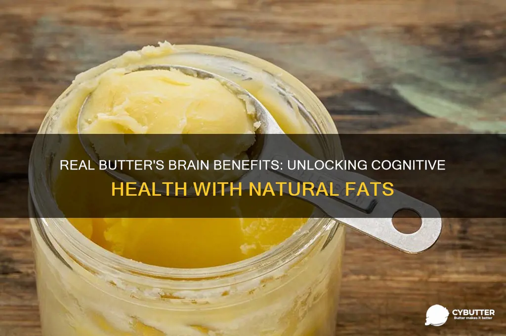 is real butter good for the brain