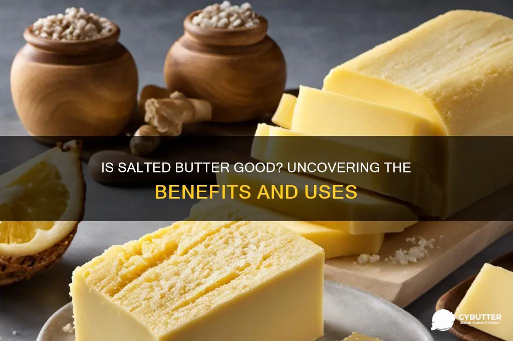 is salted butter good