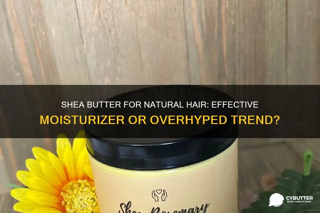 is shea butter a good moisturizer for natural hair