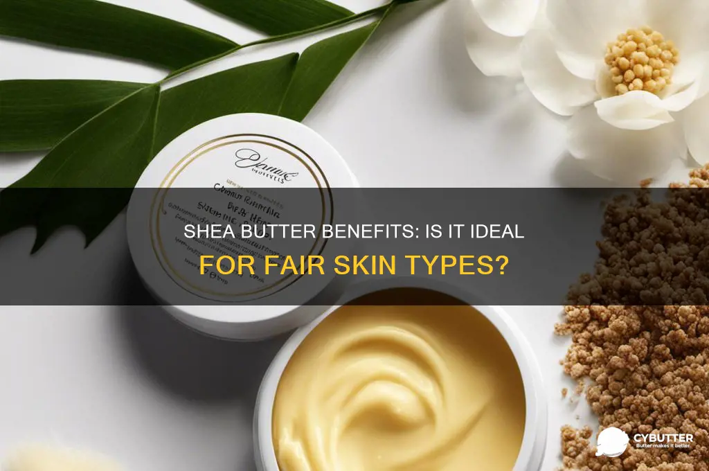 is shea butter good for fair skin