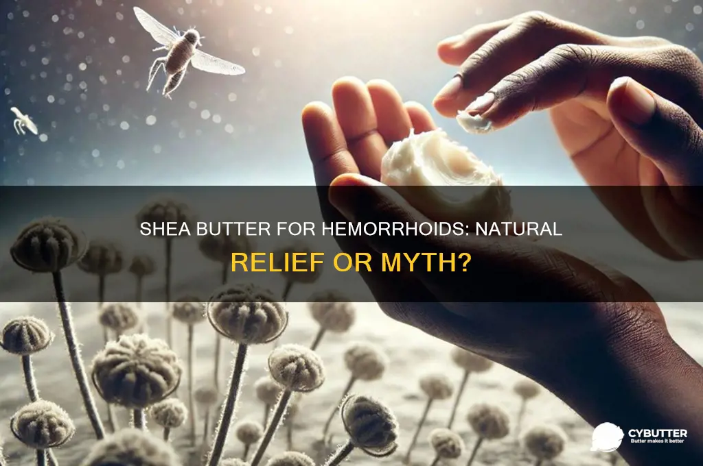 is shea butter good for hemorrhoids