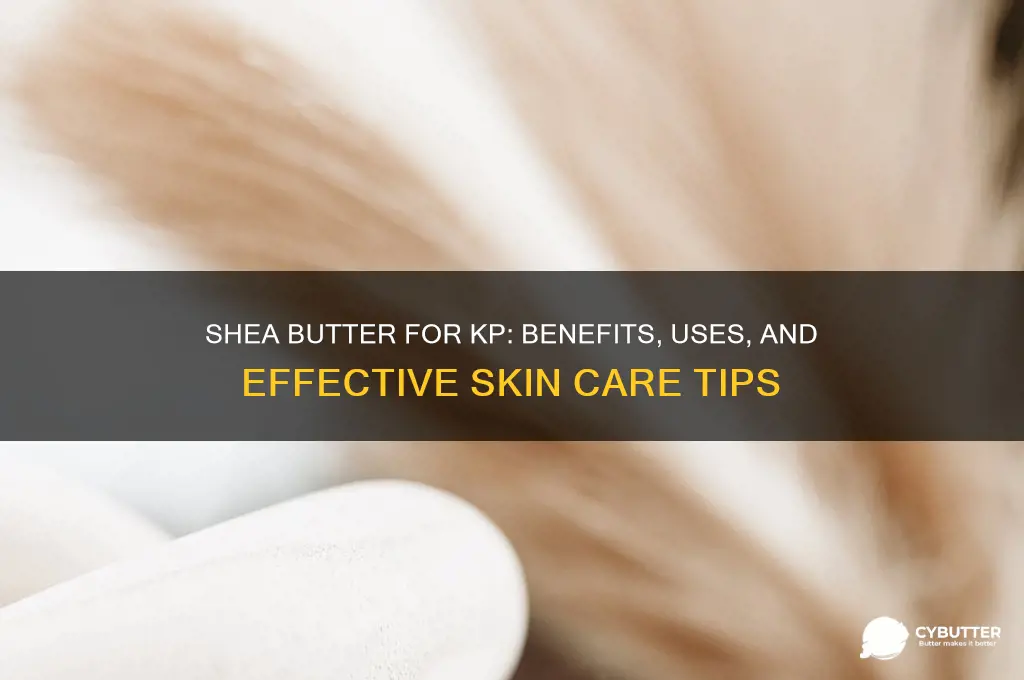 is shea butter good for kp