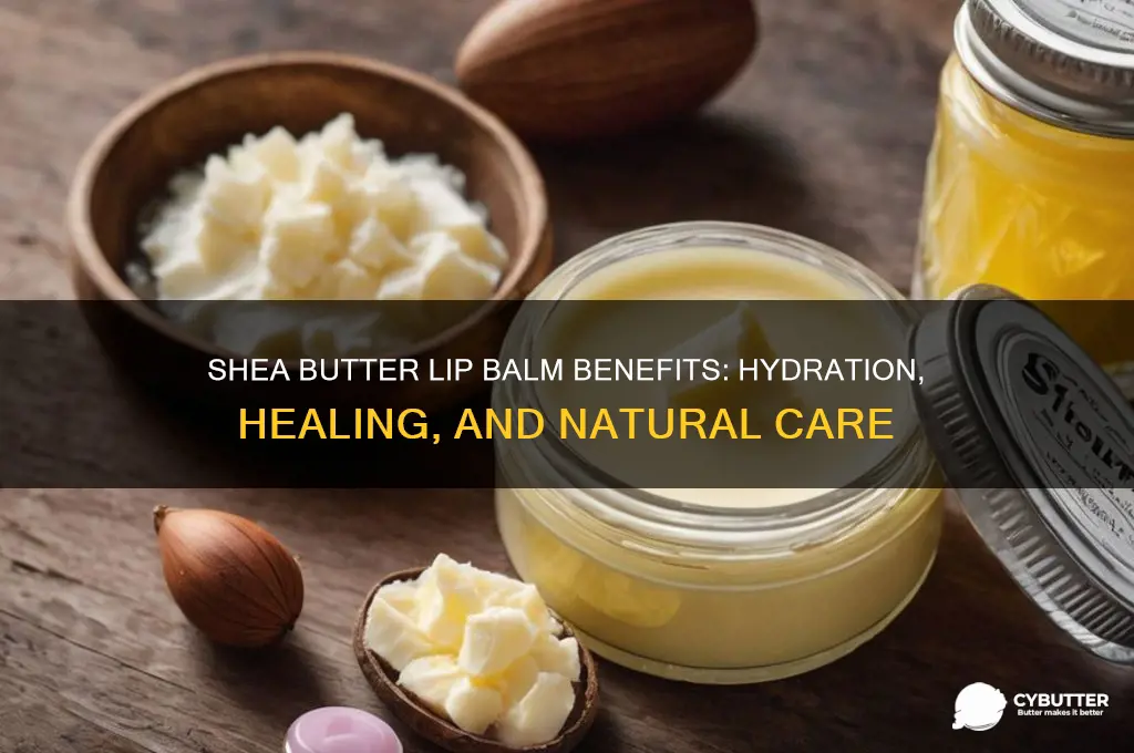 is shea butter good for lip balm