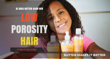 Shea Butter Benefits: Enhancing Low Porosity Hair Care Routine