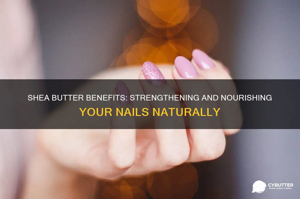 is shea butter good for nails
