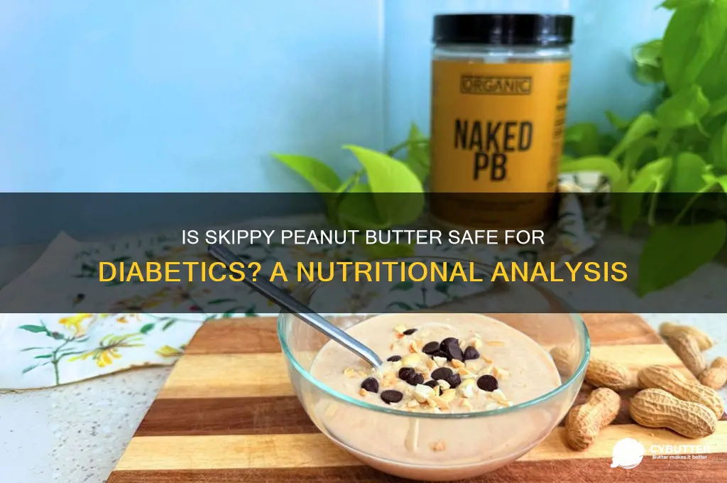 is skippy peanut butter good for diabetics