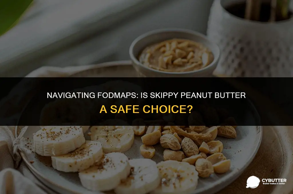 is skippy peanut butter low fodmap
